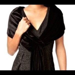 Black velvet Shaw NWT